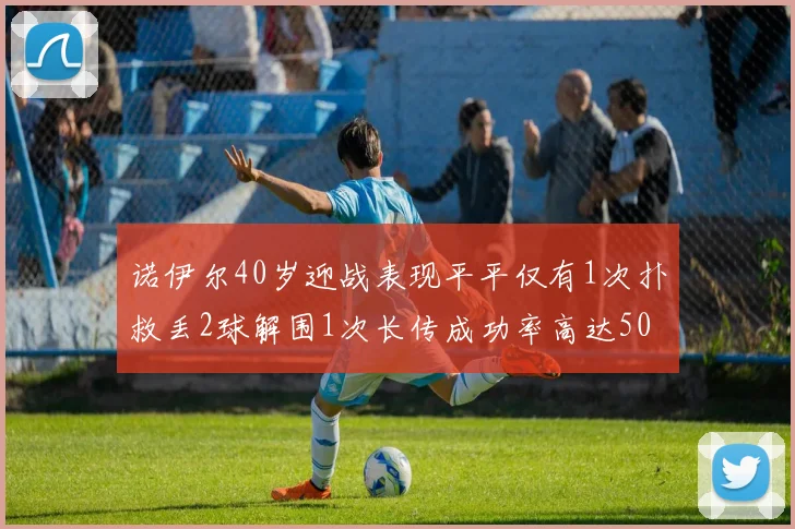 诺伊尔40岁迎战表现平平仅有1次扑救丢2球解围1次长传成功率高达50